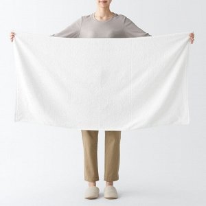 MUJI Waffle Large Bath Towel – вафельное банное полотенце большого размера