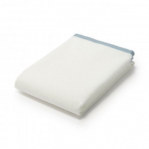 MUJI Bath Towel with Colored Edges – махровое полотенце с цветной каймой