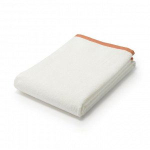 MUJI Bath Towel with Colored Edges – махровое полотенце с цветной каймой