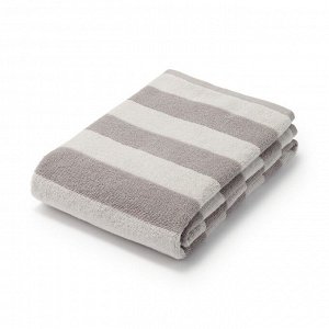 MUJI Thick Pile Bath Towel (Patterned) – плотное махровое полотенце с рисунком