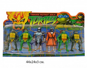 Набор черепашек ниндзя Turtles 6в1