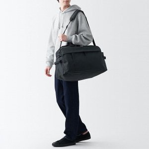 MUJI Water-Repellent Boston Bag – вместительная дорожная сумка с водоотталкивающей пропиткой