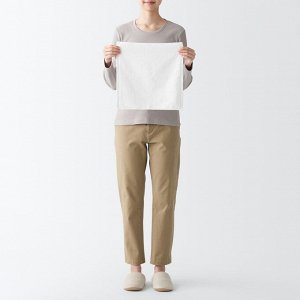 MUJI Thick Pile Hand Towel with Loop (Patterned) – махровое полотенце с петелькой