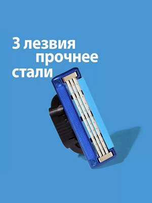 Сменные кассеты для бритья Gillette Mach3 Turbo 3D, 2 шт