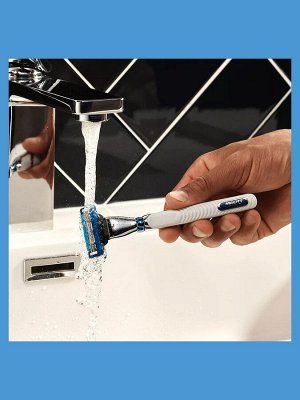 Сменные кассеты для бритья Gillette Mach3 Turbo 3D, 2 шт