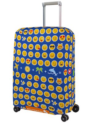 Чехол для чемодана Emoji (Эмоджи) M/L (SP180)
