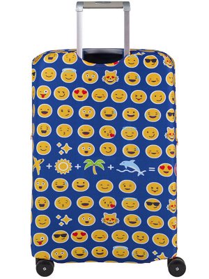 Чехол для чемодана Emoji (Эмоджи) L/XL (SP180)
