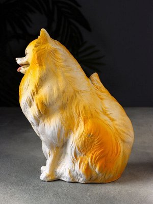 Фигурка полистоун «Щенок Шпиц», 23x10x15 см