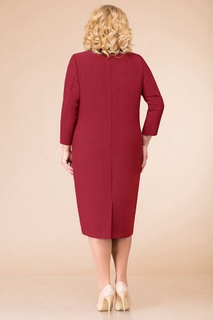 Платье Linia-L Б-1747 оттенки красного