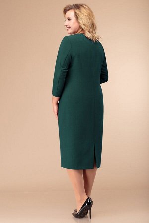 Платье Linia-L Б-1758 оттенки зеленого