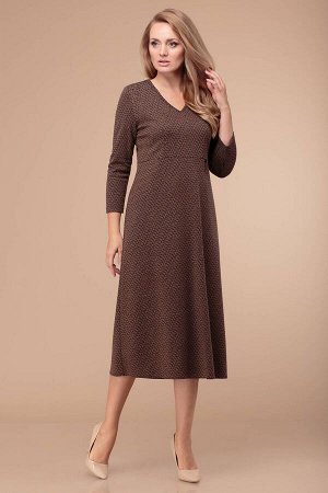 Платье Linia-L Б-1763 коричневый