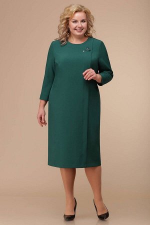 Платье Linia-L Б-1764 оттенки зеленого