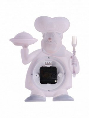 Часы настенные, серия: Кухня, "Кушать подано", плавный ход, 22 х 28 см