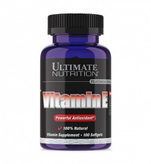 Витамин Е ULTIMATE Vitamin E 400IU - 100 гел.капс
