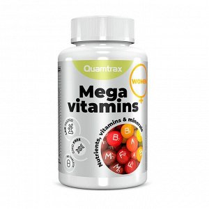 Мультивитамины Quamtrax Mega Vitamins For Women - 60 таб
