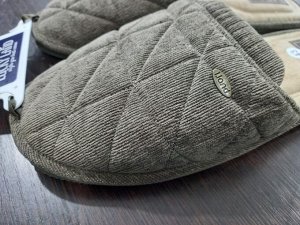 Тапочки мужские домашние закрытые цвет Оливковый