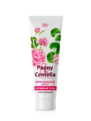Ирис PEONY & CENTELLA Крем-бальзам для ног активный уход  100мл