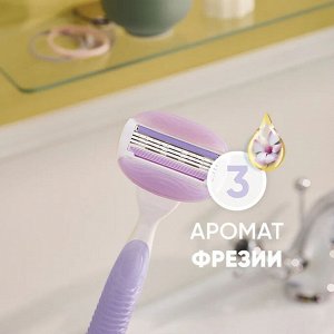 Подар набор VENUS ComfortGlide Brz Бритва с 1кас+PANTENE ЛегкПит Шампунь Aqua Light 250мл