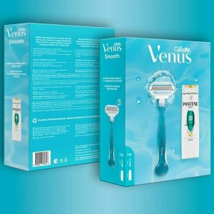 Подар Набор VENUS Бритва с 1 сменной кассетой+PANTENE ЛегкПитШампунь Aqua Light 250мл