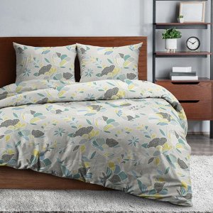 КПБ 1.5 бязь "Wenge" (50х70) рис. 24572-1/24600-31 Сloud flowers