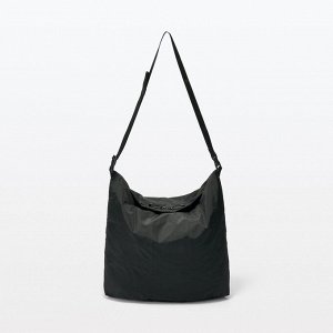 MUJI Foldable Water-Repellent Shoulder Tote Bag – складная сумка 2-в-1 (большая)