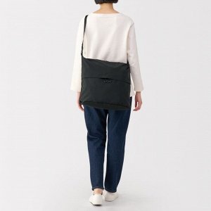 MUJI Foldable Water-Repellent Shoulder Tote Bag – складная сумка 2-в-1 (большая)