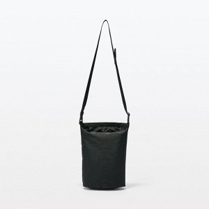 MUJI Foldable Water-Repellent Shoulder Tote Bag – компактная складная сумка 2-в-1 (маленькая)