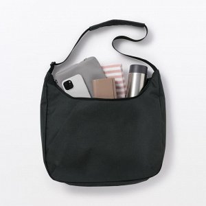 MUJI Water-Repellent 2-Way One-Shoulder Bag – универсальная сумка с регулируемым ремнём