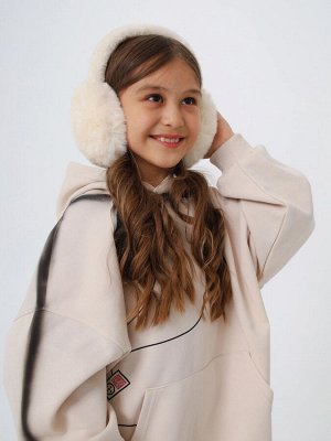Наушники меховые FluffFold, беж