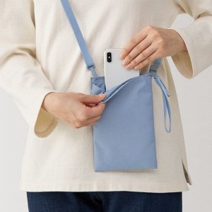 MUJI Water-Repellent Mini Sacoche – компактная водоотталкивающая сумка-кроссбоди