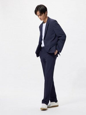 UNIQLO - брюки Kando с лёгким прилеганием - 69 NAVY