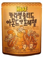 Миндаль с соленой карамелью и бретцелями 40гр