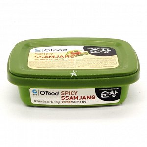 Паста соевая для мяса (острая) Spicy ssamjang, 170 г
