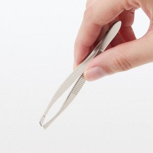 MUJI Steel Tweezers – стальные пинцеты с косым срезом