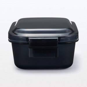 MUJI Easy-to-Clean Lunch Box – удобный в мытье ланч-бокс, черный