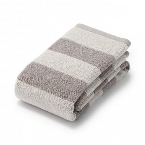 MUJI Fluffy Pile Face Towel (Patterned) – лицевое полотенце из плотной махры с рисунком