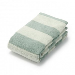 MUJI Fluffy Pile Face Towel (Patterned) – лицевое полотенце из плотной махры с рисунком