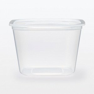 MUJI Microwave-Safe Food Container with Lid – Контейнеры с крышкой для еды, подходящие для СВЧ,  900 мл (2 шт)