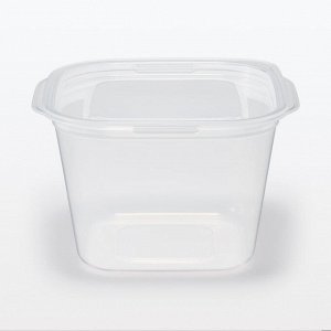 MUJI Microwave-Safe Food Container with Lid – Контейнеры с крышкой для еды, подходящие для СВЧ,  900 мл (2 шт)