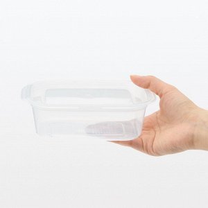 MUJI Microwaveable Food Container with Lid – Набор контейнеров для еды, 400 мл, 3 шт.