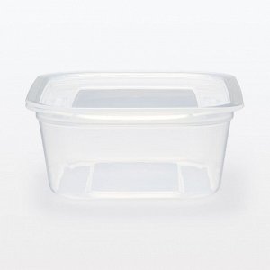 MUJI Microwaveable Food Container with Lid – Набор контейнеров для еды, 400 мл, 3 шт.