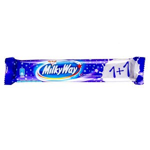 батончик Милки Вей 1+1 52 г 1/18