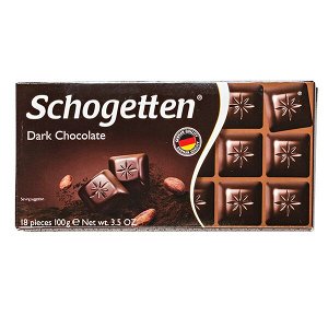 Шоколад SCHOGETTEN Dark Chocolate 100 г .