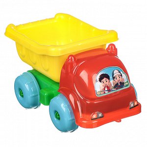 ИГРОЛЕНД Машинка игрушечная в сетке, пластик, 8x14,8x7,5 см, 4 дизайна, для детей 3+