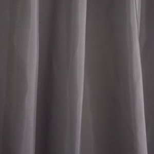 VETTA Шторка для ванной, с утяжелителем, полиэстер, 80 г/м2, 180x180 см, Однотон текстурный, 2 диз,