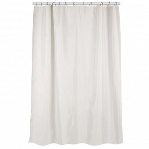 VETTA Шторка для ванной, с утяжелителем, полиэстер, 80 г/м2, 180x180 см, Однотон текстурный, 2 диз,