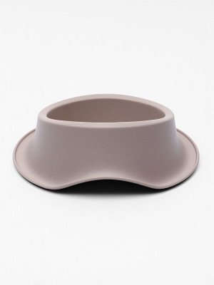 Миска для животных ФЛАФ 0.65 л, Soft-touch, капучино