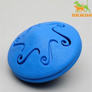 Игрушка для лакомств закручивающаяся "Нео диск", 10 см, микс цветов