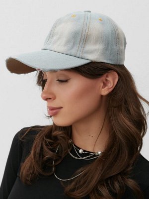 Бейсболка MINAKU Jeans, размер 58, голубая