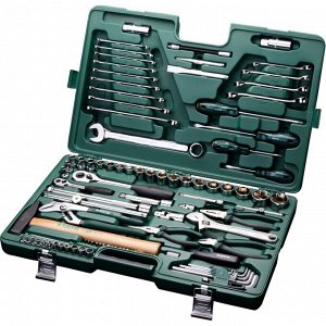 Набор инструментов SATA, под размеры 1/2", 1/4", комплект 101 предмет, арт. 09404